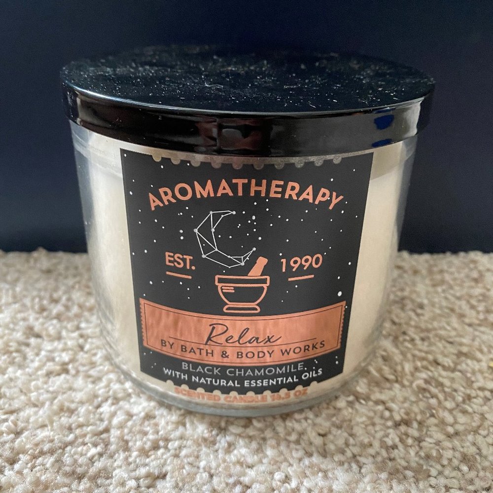 Aromatherapy Relax Bath & Body Works Candle